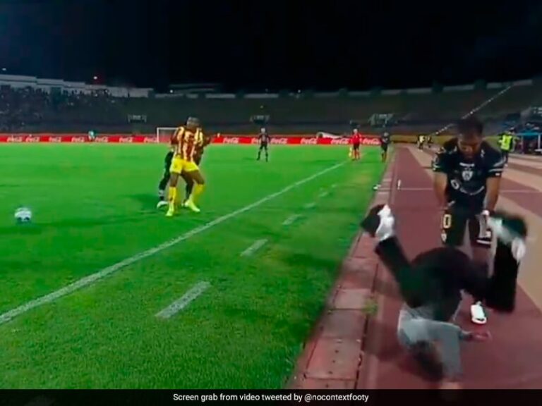 Massive Brawl Ensues After Football Player Knocks Down Coach In Copa Libertadores Match