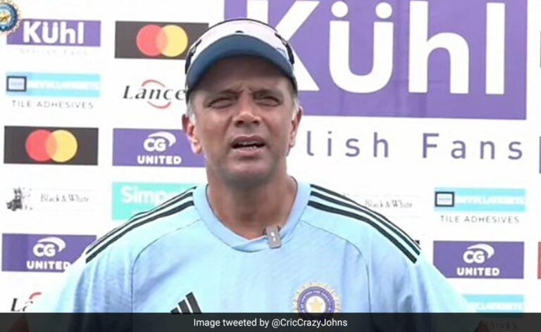 “We Have To Look At…”: Rahul Dravid’s Blunt Take On India’s Batting Unit