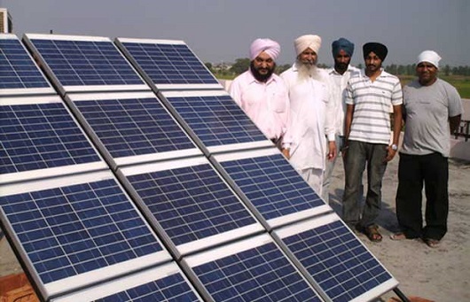 Solar panels in Punjab