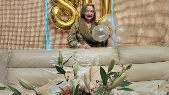 Saira Banu Celebrates 80th Birthday With Stunning Pink Cake And Loved Ones - See Pics