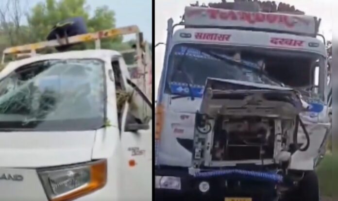 8 Dead, 10 Injured As Truck Rams Stationary Vehicle Carrying Devotees in Haryana