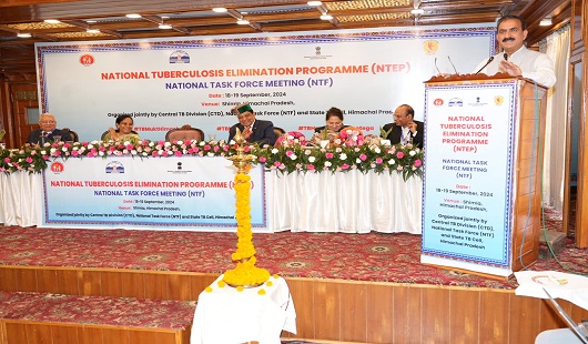 Himachal CM Inaugurates National Task Force Meeting on TB in Shimla