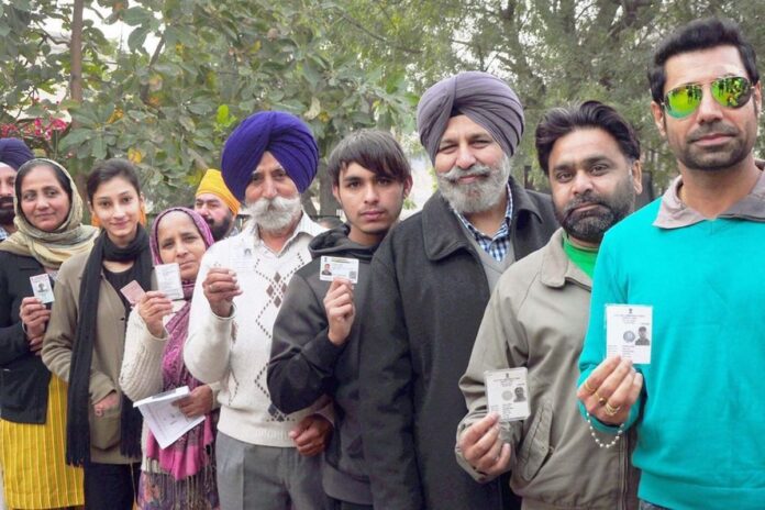 63% Voting Recorded in By-elections for 4 Punjab Vidhan Sabha Seats