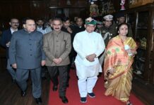 CM Sukhu Bids Warm Farewell to Governor Shiv Pratap Shukla at Lok Bhawan CM Sukhu Bids Warm Farewell to Governor Shiv Pratap Shukla at Lok Bhawan